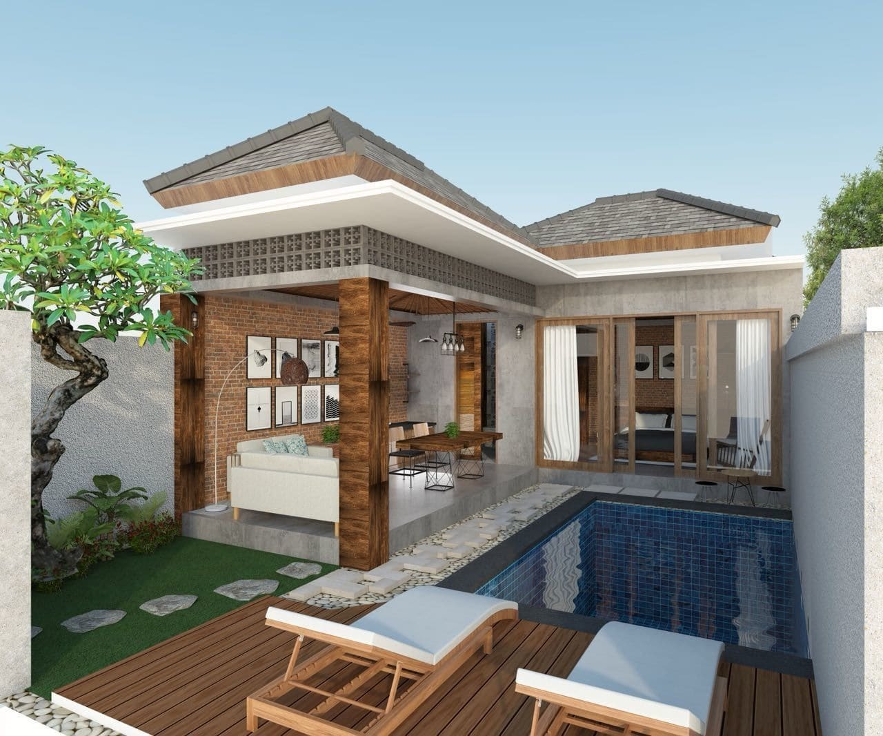 La Isla Villas Bali Canggu  Ngoại thất bức ảnh